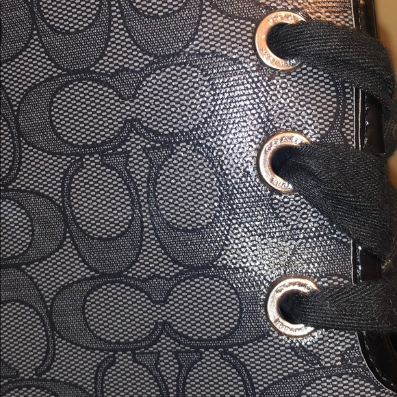 COPY - Black Coach Monogram Rain Boot - Picture 8 of 8